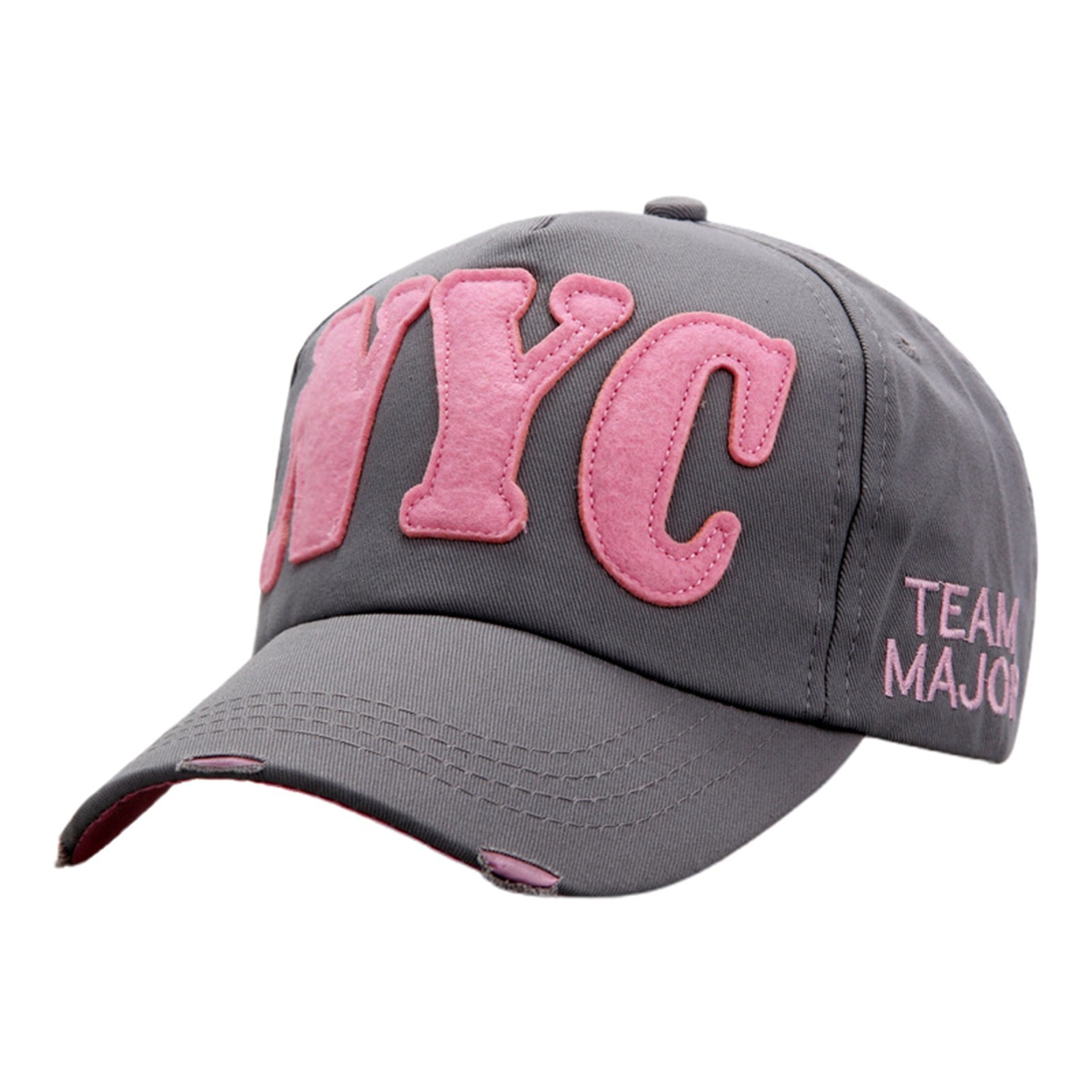 thumbnail image 1 of Gorra de béisbol unisex con letras NYC: gorra ajustable para deportes de primavera-verano y ropa informal, 1 of 4